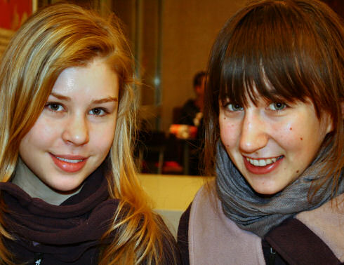 Denise Pape und Jennifer Rojahn