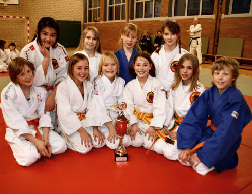 Die Teilnehmer des Judo-Club Katlenburg